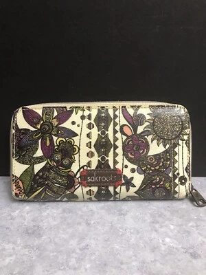 Cartera Sakroots Bordada Búho Flor Sol Boho Chic Foto 1 de 4