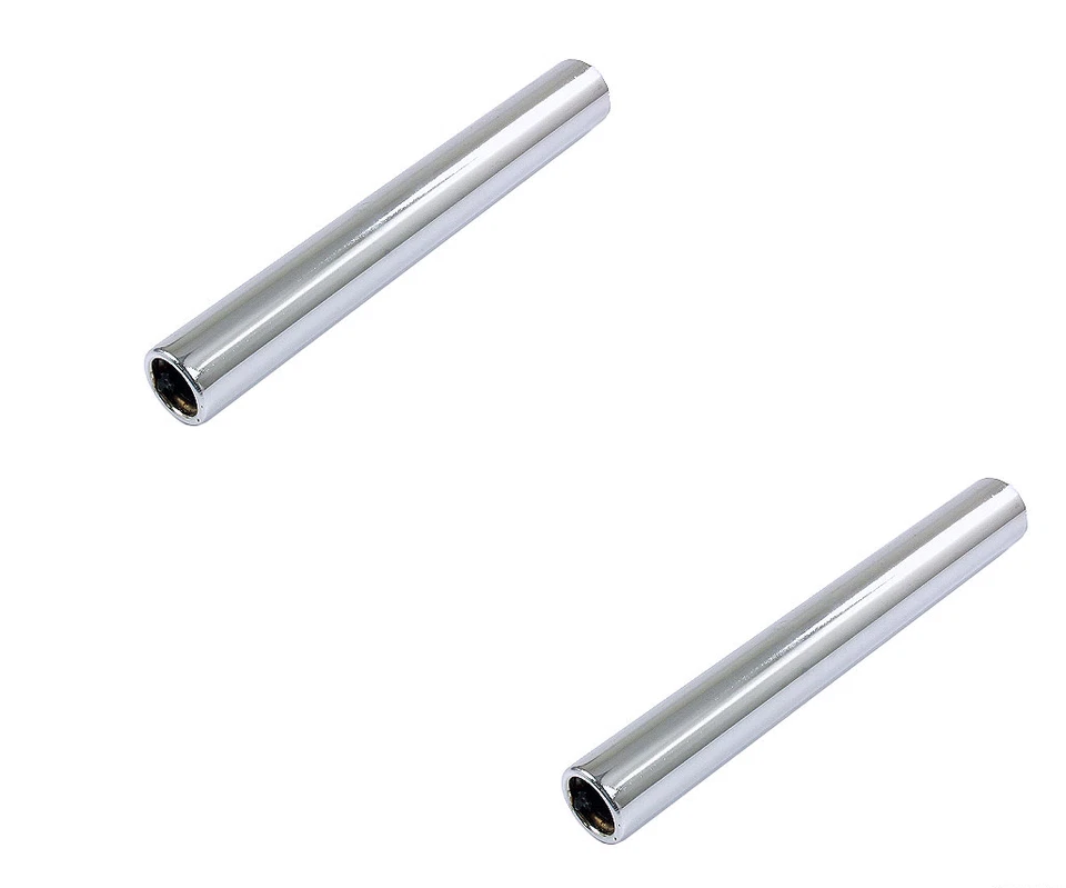 Juego de 2 puntas cromadas silenciador de escape para VW Beetle Karmann Ghia estándar Foto 1 de 4