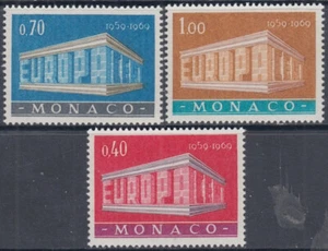 Mónaco Sc # 722-4 CPL sin montar o nunca montado Europa 1969 - Imagen 1 de 1