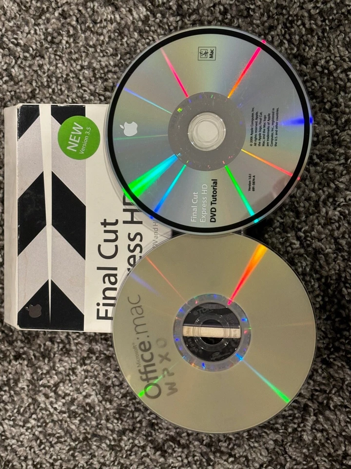 Apple Final Cut Express HD MA261Z/A  3.5 Software & Office:Mac Microsoft WPXO - Image 1 of 1