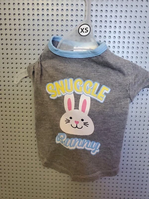 Camisa Simply Wag Acurrucada Conejito Perro de Pascua Mascota Ropa Talla Pequeña Foto 1 de 2