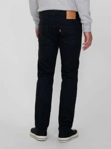LEVIS 511 Herren Slim Fit Jeans Original Riveted Jet Black Leaf Nightshine Denim - Bild 1 von 4