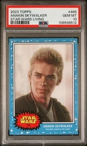 2023 Topps Star Wars Living Set #465 Anakin Skywalker PSA 10 Gem Mint 106598512 - Picture 1 of 2