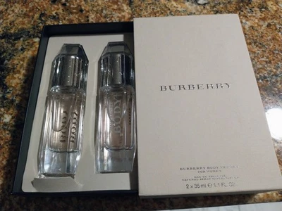 BODY TENDER by Burberry For Women 2x35ml 1.1 Fl. Oz. Eau De Toilette (2) NRFB - Image 1 of 2