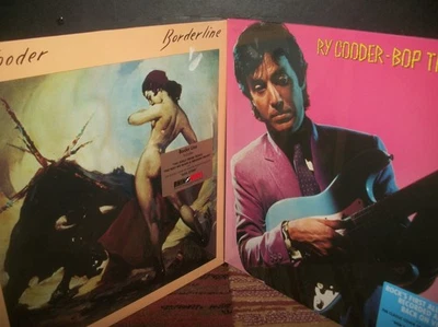 Lot 2 RY COODER re-issue LPs - Bordeline / Bop Till You Drop - New SEALED vinyl - Image 1 of 2