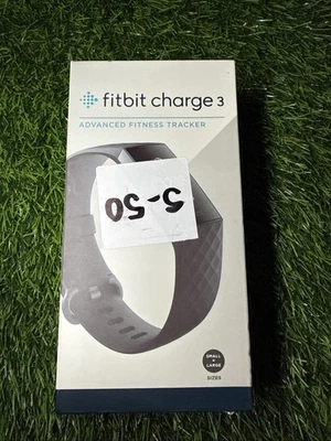 Fitbit Charge 3 rastreador de atividade física, grafite/preto, tamanho único - Imagem 1 de 3