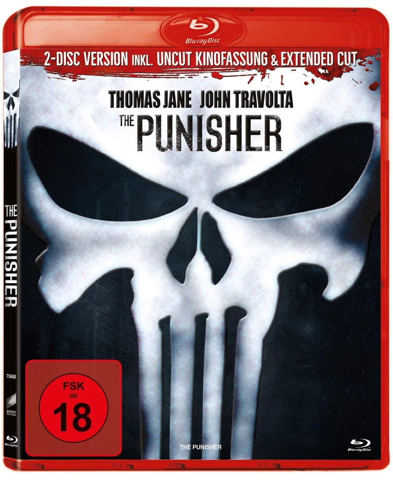 THE PUNISHER *EXTENDED EDITION* (UNCUT / 2 Discs / 2004) (Blu-ray) John Travolta - Image 1 of 4