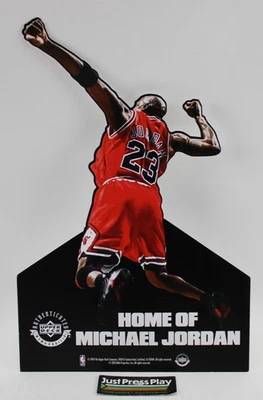2024 Upper Deck Home of Michael Jordan Cut Out Counter Promo Standee 10.5" x 16" - Image 1 of 4