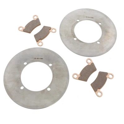 2006 Polaris Ranger TM - Rear MudRat Brake Rotors Discs and MudRat Brake Pads - Image 1 of 4