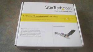 Startech 5.1 Channel PCI Surround Sound Card 16 Bit - Picture 1 of 5