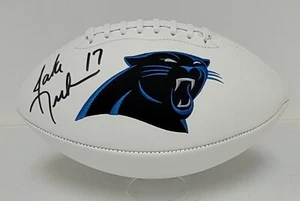 JAKE DELHOMME signed Carolina Panthers LOGO FOOTBALL auto SB XXXVIII Ragin Cajun - Picture 1 of 2