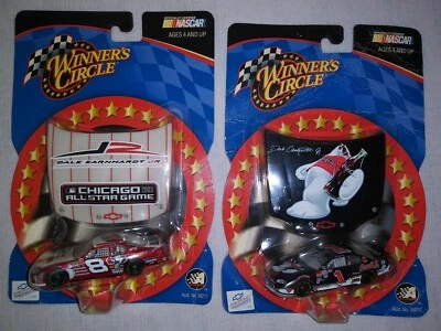 Lote de 2 Winner's Circle 2003 Earnhardt Jr All Star Game capó de coche NASCAR Chevy Foto 1 de 4