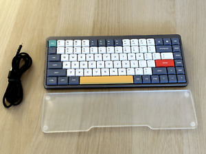 NuPhy Air75 Mechanical Keyboard with Aloe Switches and Wrist Rest