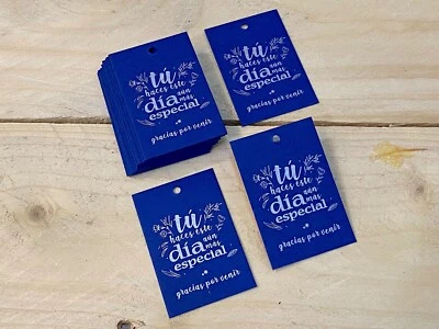 Tarjetas para Regalos detalles de Boda Comuniones Bautizo  - Imagen 1 de 4