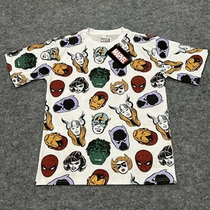 Marvel Graphic All Over Print T-Shirt Boys Youth Size Large 14 New - Picture 1 of 4