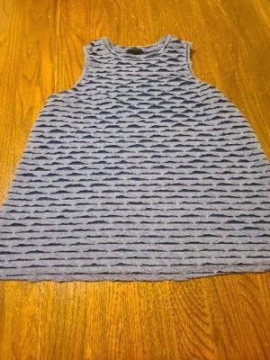 Top AB Studio azul sin mangas XL para mujer Foto 1 de 4