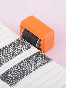 Identity Theft Protection Roller Stamp Easy Guard Your Data Identity Security - Picture 1 of 17