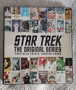 2014 Star Trek Serie Original Portafolio Impresiones Conjunto Base Subconjunto Promociones y Carpeta - Imagen 1 de 9