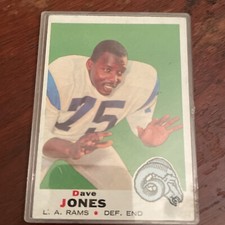 1969 Topps - Dave on Card #238 Deacon Jones