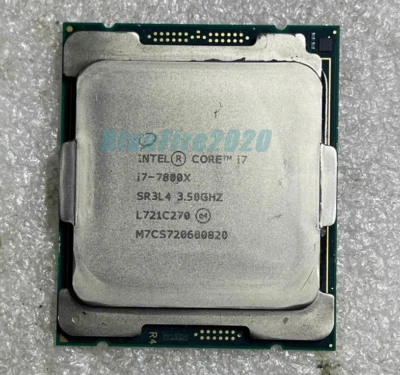 Intel Core i7-7800X CPU Processor 6 Core 12 Threads 3.5GHZ LGA 2066 I7 7800X - Image 1 of 4