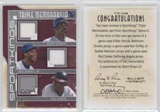 2012 Sportkings Series E Silver 2015 Sport Kings Vault /15 Eddie Murray HOF