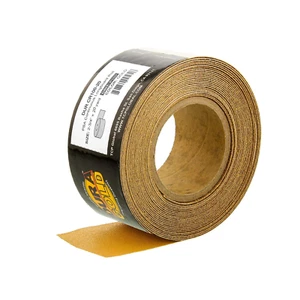 - Premium - 100 Grit Gold - Longboard Continuous Roll 20 Yards Long by 2-3/4" Wi - Picture 1 of 12