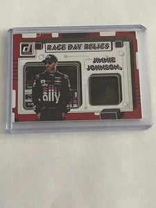 Jimmie Johnson 2023 Donruss Red Race Day Relics Card #RR-JJ - Picture 1 of 2
