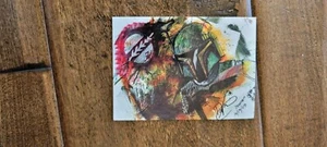 2022 STAR WARS CELEBRATION EXCLUSIVE RANCHO OBI-WAN PROMO CARD BOBA FETT # P4 - Picture 1 of 1