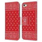 Head Case Designs Classic Bandana Leather Book Case For Apple Ipod Touch Mp3