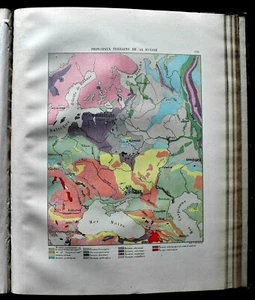 1881 Orig.Mappa Militare MARGA:HAUPTGELÄNDE VON .RUSSLAND.#126. - Bild 1 von 1