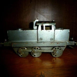HANDMADE Heavy Steеl metalTrain Locomotive moving sculpture toy, for collectors - Bild 1 von 12