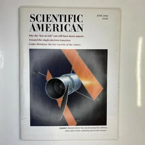 Scientific American Vintage Magazine 1992 June Hubble Codex Mendoza - Picture 1 of 2
