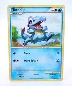 Totodile 86/123 Regular Heartgold & Soulsilver 2010 - Pokemon Karte TCG (NM) - Bild 1 von 4