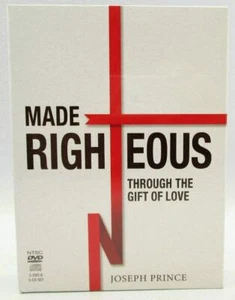 Made Righteous Through The Gift of Love by Joseph Prince (2-DVDs/3CDs 2013) NEW! - Picture 1 of 1