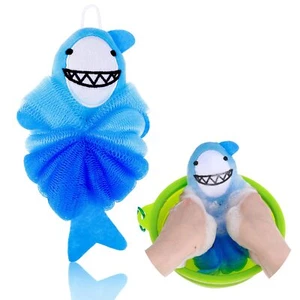 Bath Loofahs Animal Bath Sponge for Bathing Kids Loofah Bath Pouf Body Scrubb... - Picture 1 of 7