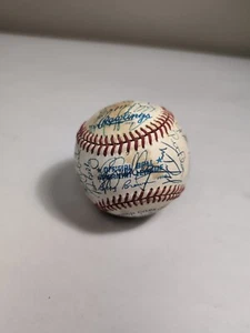 1986 Minnesota Twins Team Firmato Baseball 28 Autografi - Foto 1 di 6