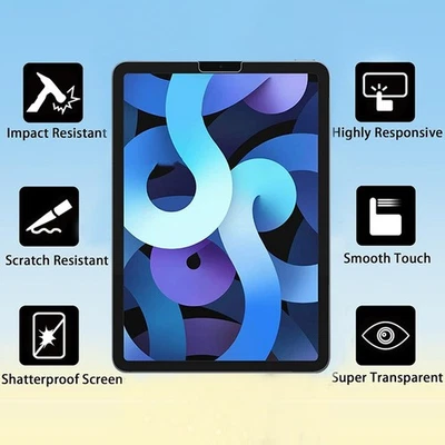 2X Tempered Glass Screen Protector Cover For Apple iPad 11th gen (2025) A16 11'' - Image 1 of 4