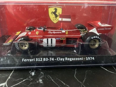 Ferrari 312B3-74 F1 Big Scale 1/24 Metal Model 1974 Regazzoni New USA Release - Immagine 1 di 4