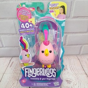 Fingerlings Sweet Tweets Interactive Bird: Debbie, Record & Play Secret Messages