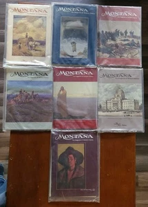 Montana The Magazine of Western History 1987-1990 Issues Lot of 7 Sealed - Picture 1 of 9