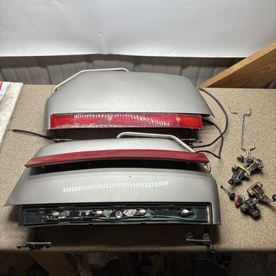 Honda Goldwing 1500 GL 1500 1993 cubierta de tapa de alforja cubierta de techo derecha izquierda Foto 1 de 4