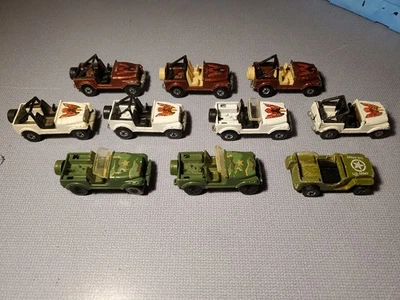 Hot Wheels Lote De Colección CHATARRA Jeep CJ-7 Ejército Foto 1 de 4