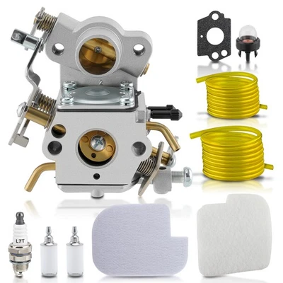 Carburador de motosierra a gas de 2 ciclos para Poulan P3314 14 pulgadas 14"" 33cc Foto 1 de 4