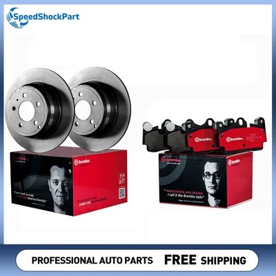 Rotores de freno de disco delanteros Brembo pastillas de freno para Toyota Avalon 2012-2018 Foto 1 de 4