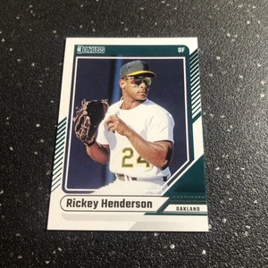 Rickey Henderson 2024 Panini Donruss Baseball #25 MLB Oakland Athletics Outfield - Picture 1 of 2