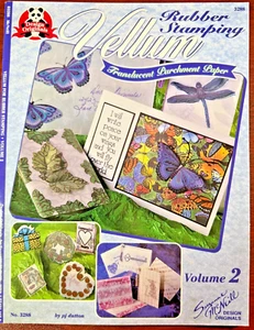 Rubber Stamping Vellum Leaflet, Volume #2 - 1998 - Vintage & NLA! - Picture 1 of 1