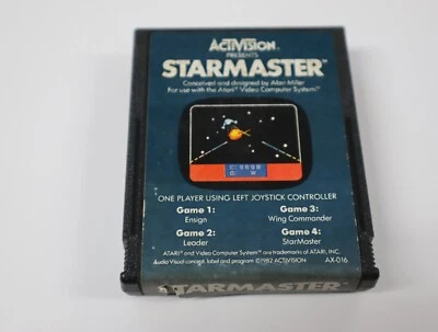 Starmaster (Atari 2600, 1982) Cart Only - Image 1 of 2