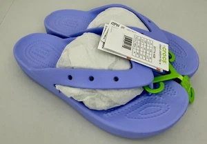 Women's US Size 10 Crocs Classic Platform Flip Moon Jelly Lavander Flip Flops - Picture 1 of 14
