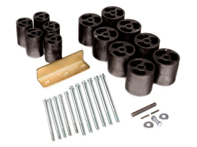 Body Lift Kit incl. rialzo TÜV 2" +50mm boccole carrozzeria Jeep CJ 76-86 - Immagine 1 di 4