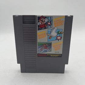 Nintendo NES Super Mario Bros, Duck Hunt, World Class Track Meet